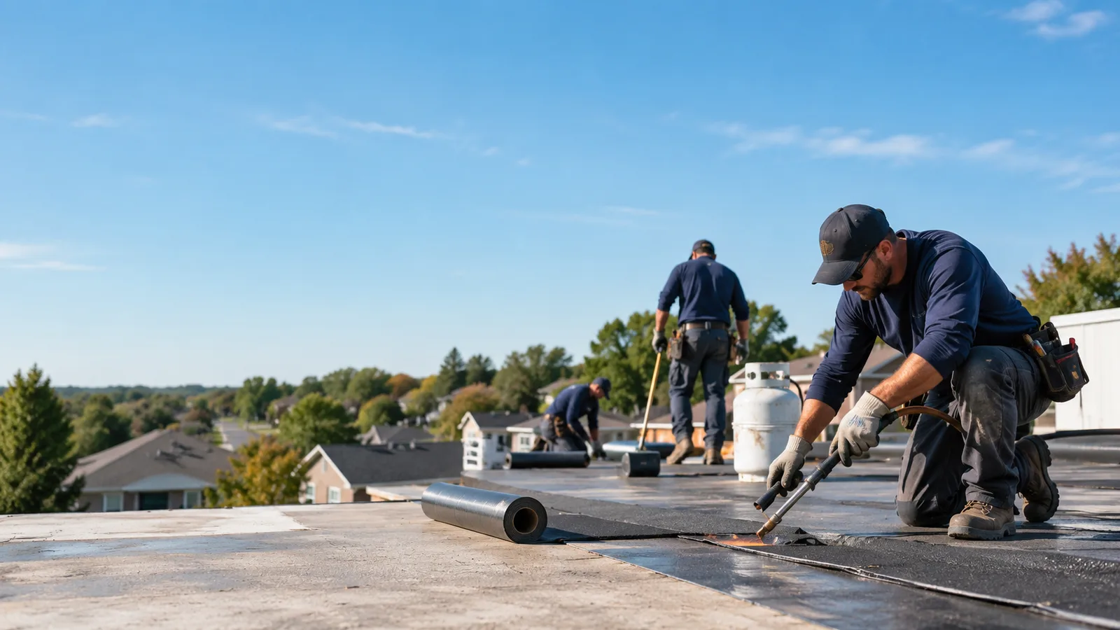 Flat Roof Leak Repair providers in Vaiden, MS